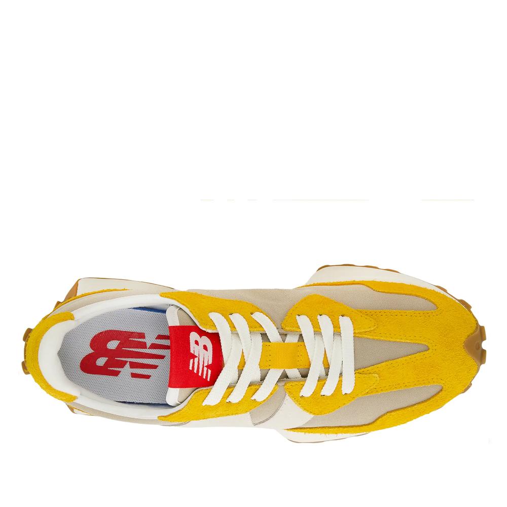 Unisex boty New Balance U327SB - žluté