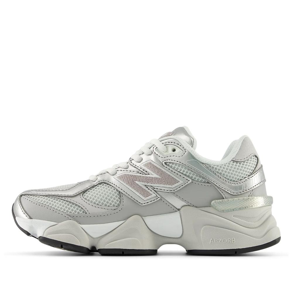 Dětské boty New Balance G90602LB - šedivé