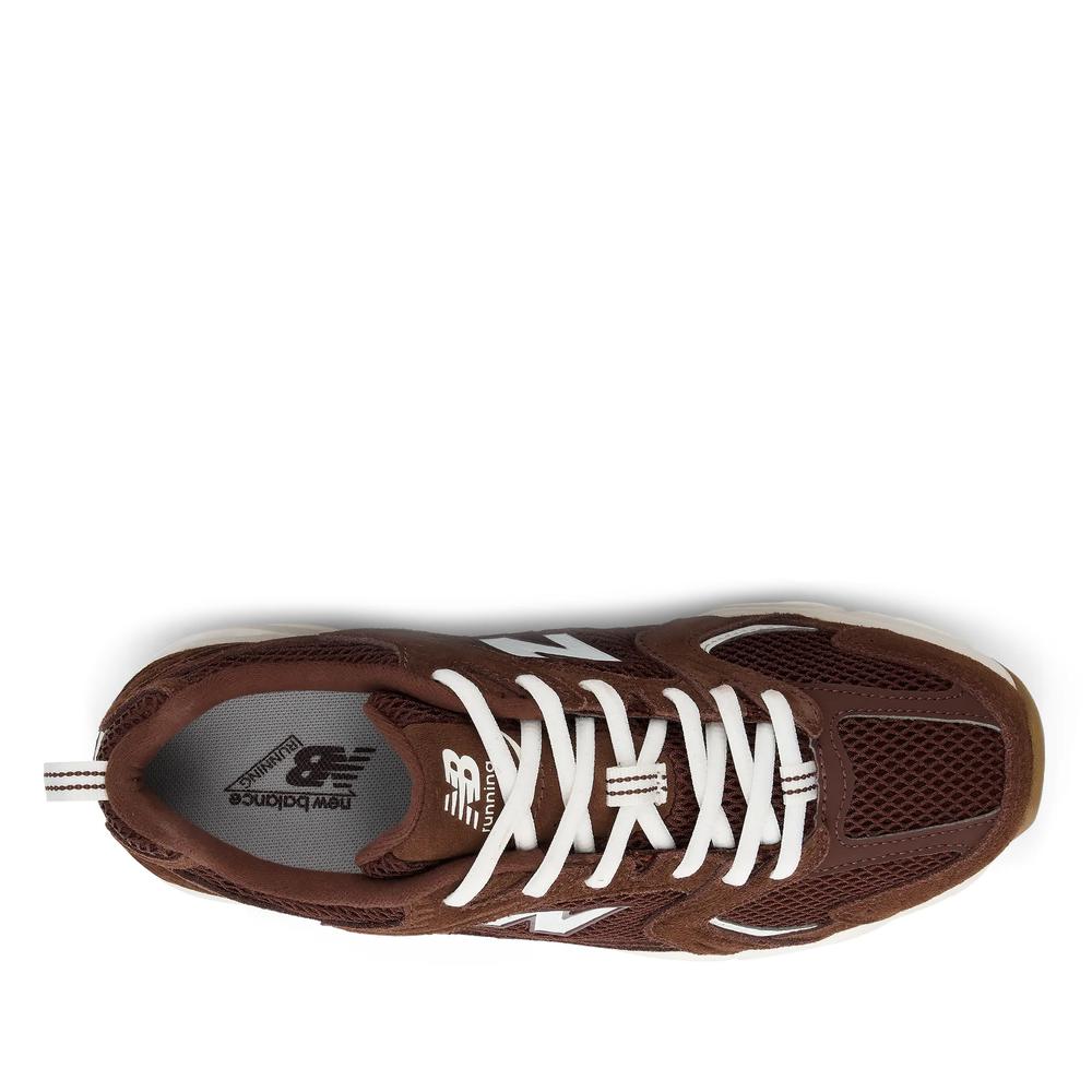 Unisex boty New Balance U530SCW - hnědé