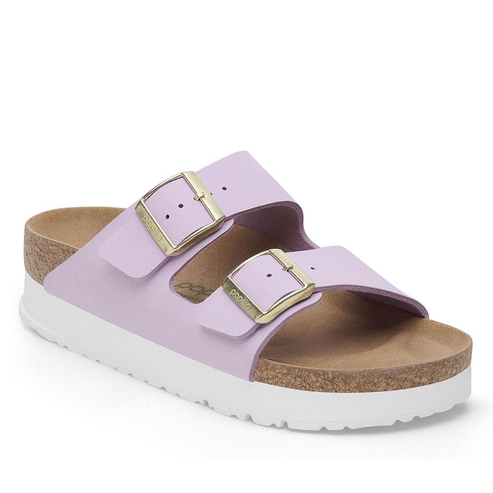 Žabky Birkenstock Arizona PAP Flex Platform 1028440 - fialové