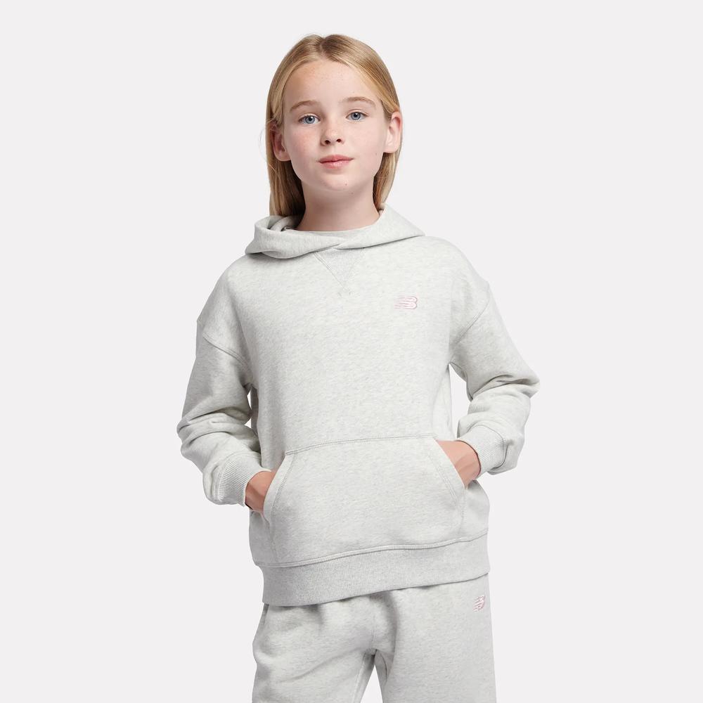 Dětské mikinaNew Balance LAKG0056AHH - šedivé