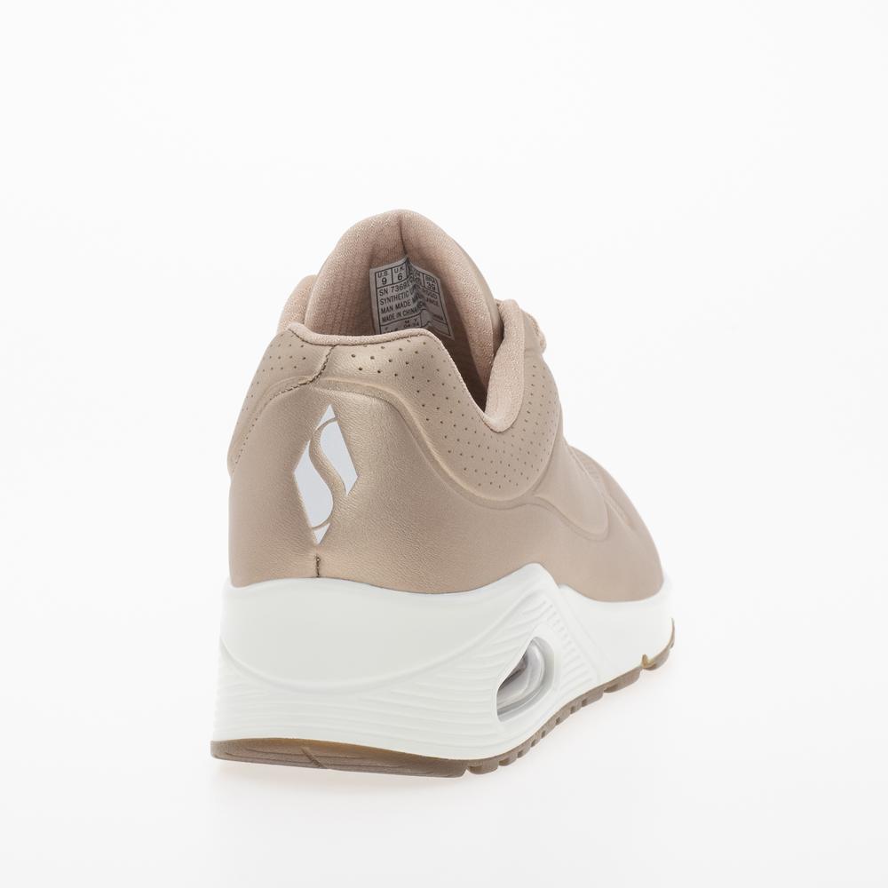 Boty Skechers Uno 73691RSGD - růžové