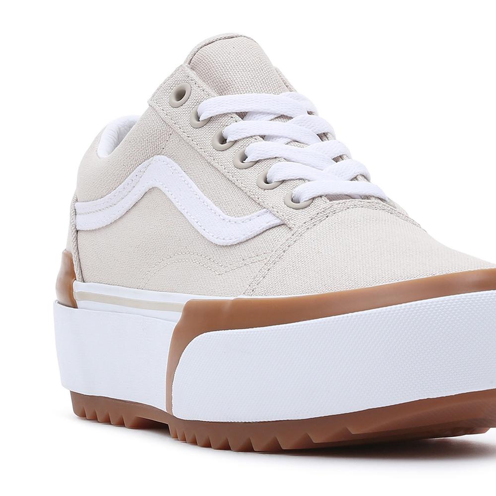 Boty Vans Old Skool Stacked VN0A4U15BLL1 - béžové