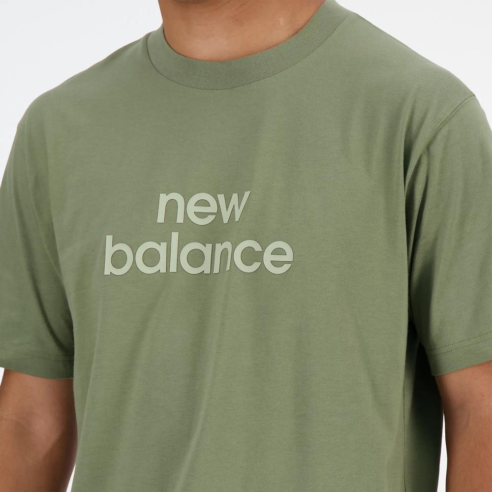 Pánské tričko New Balance MT41582DEK - zelené
