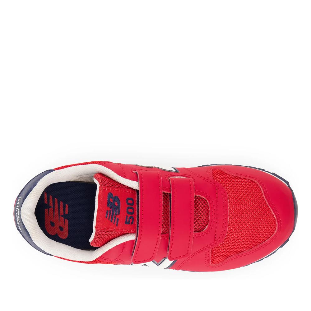 Dětské boty New Balance PV500TR1 – červené