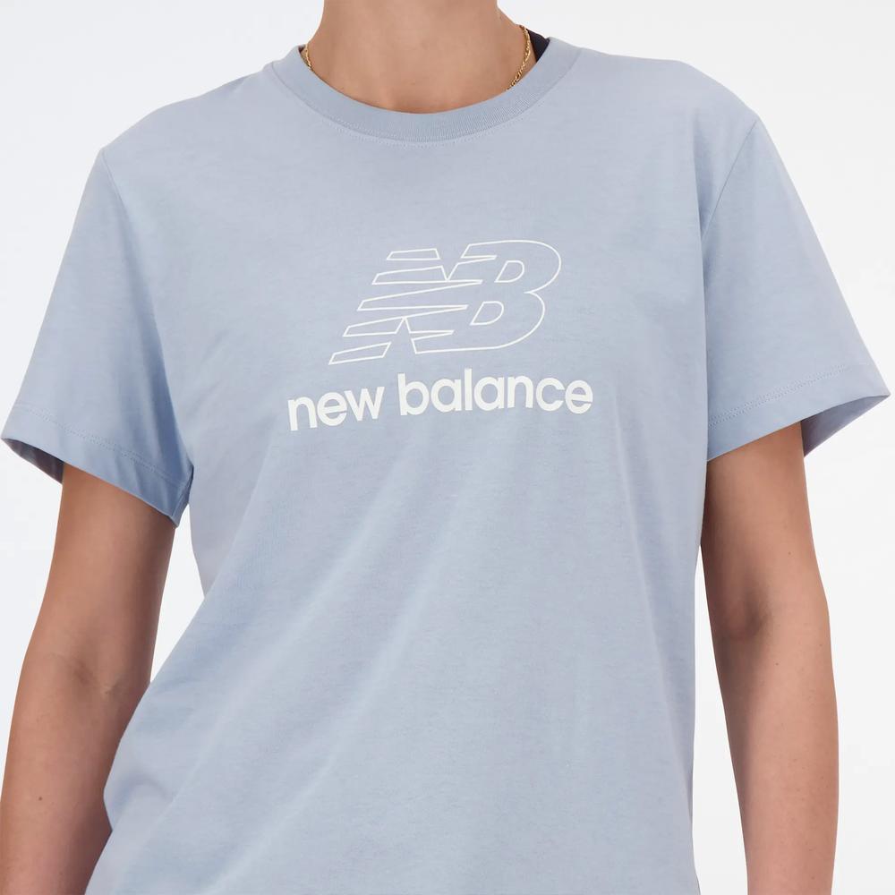 Dámské tričko New Balance WT41816LAY - modré