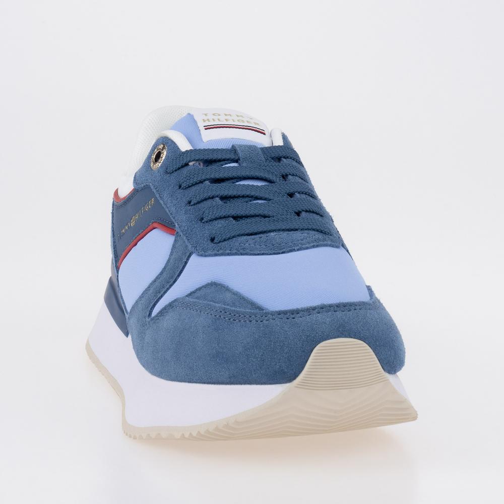 Boty Tommy Hilfiger Elevated Feminine Runner FW0FW06949-DBX - modré