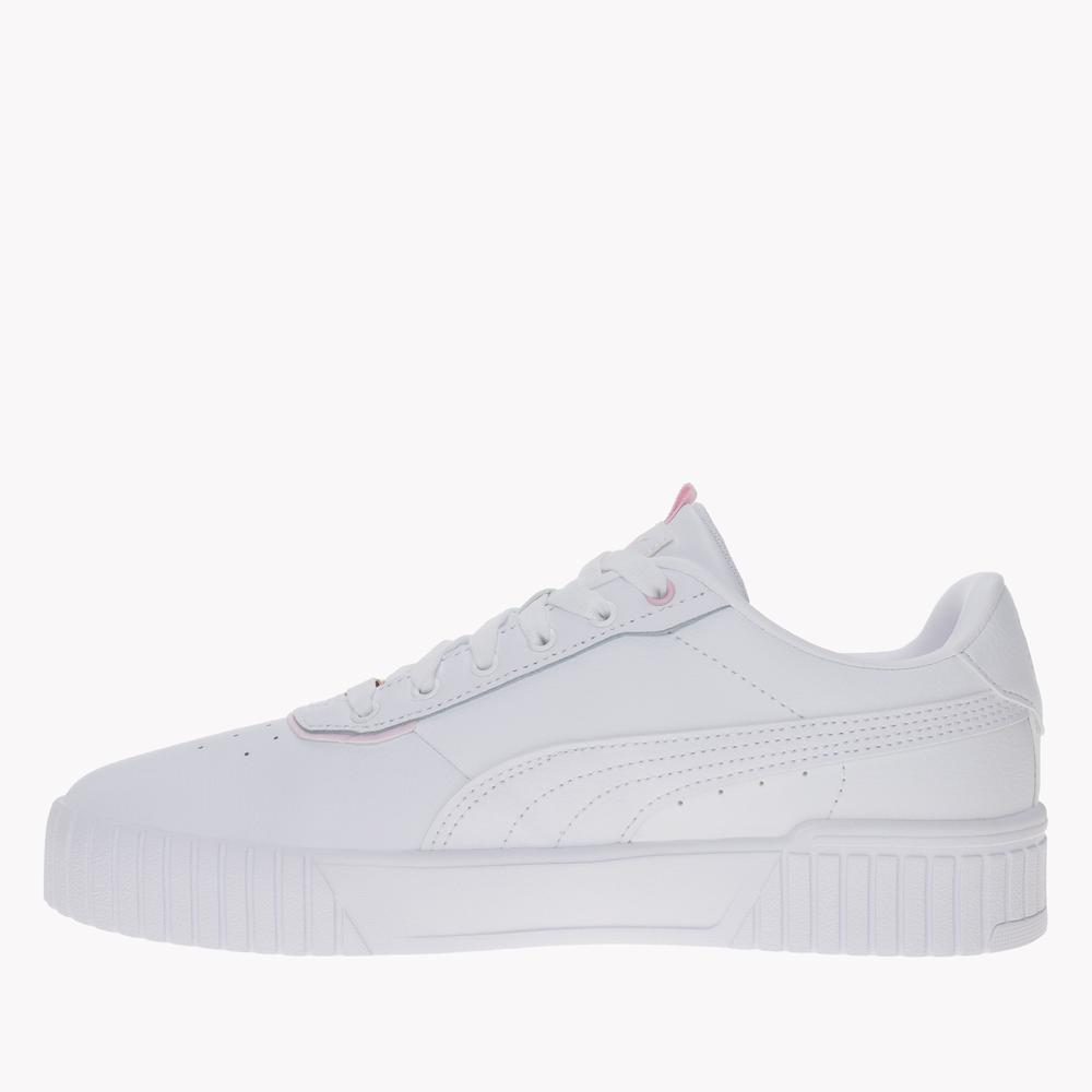 Boty Puma Carina 2.0 Lux 39501705 - bílé