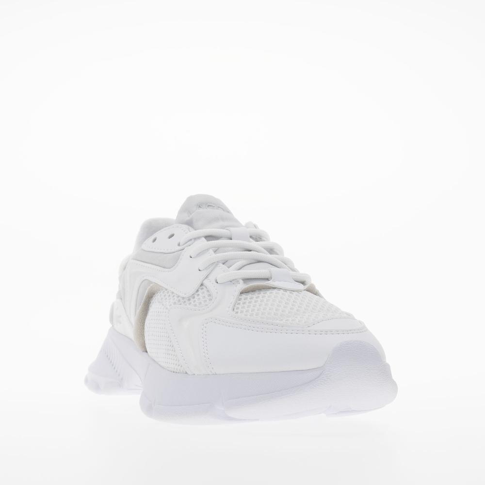 Boty Lacoste L003 Neo 125 3 SUJ 749SUJ0012-21G - bílé