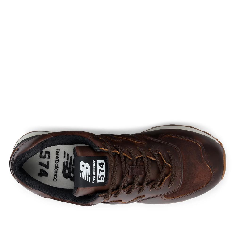Dámské boty New Balance W574HM - hnědé
