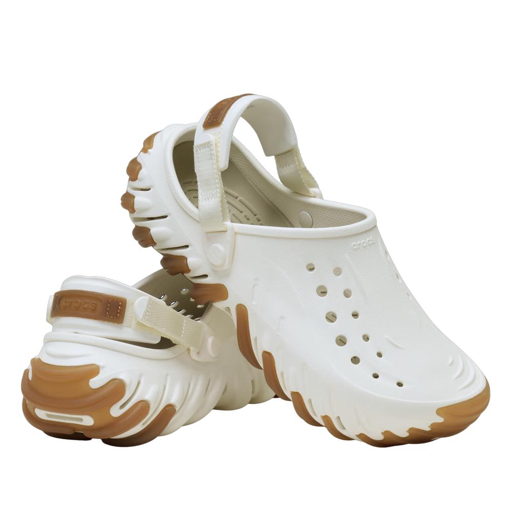 Unisex Žabky Crocs Echo Gum RO Clog 211675-0WV - bílé