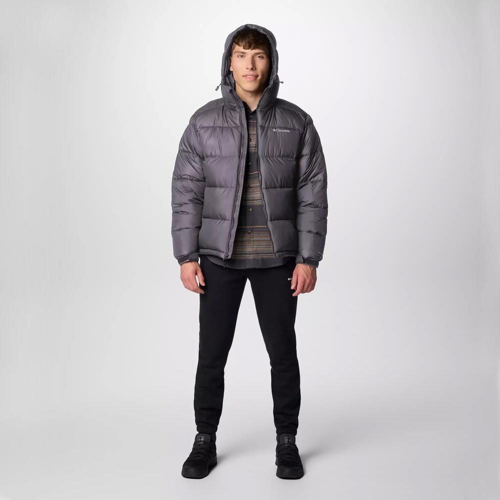 Pánská bunda Columbia Pike Lake II Hooded 2050931025 - šedivé