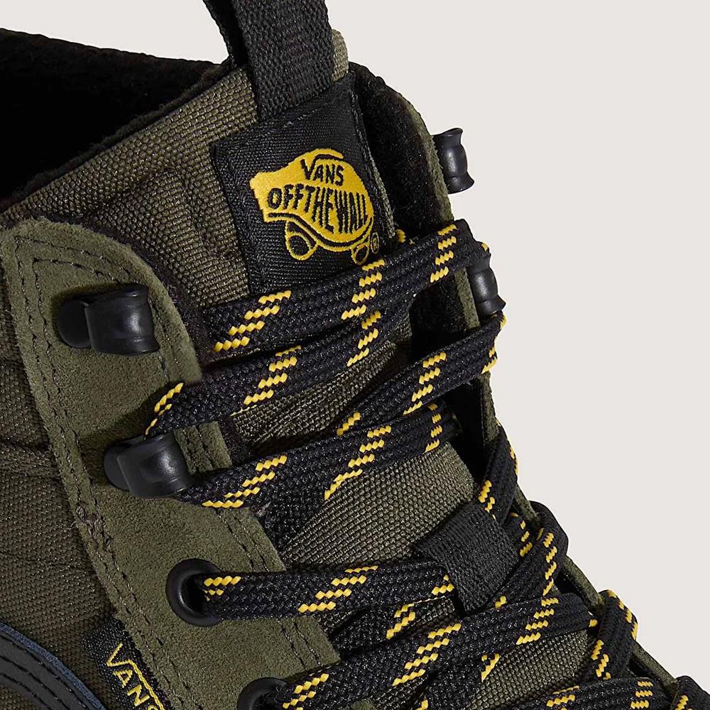 Pánské boty Vans SK8-Hi Waterproof Insulated VN000DAQ2031 - zelené