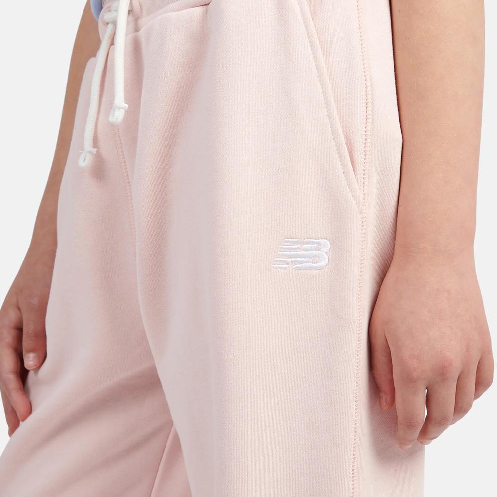 Dětské kalhoty New Balance LAKG0058PIE - růžové