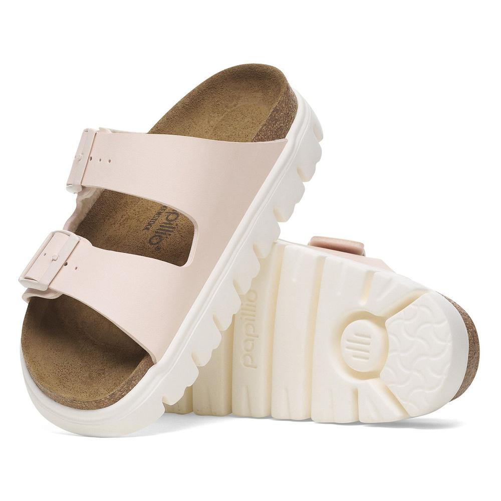 Žabky Birkenstock Arizona PAP Chunky 1029110 - růžové