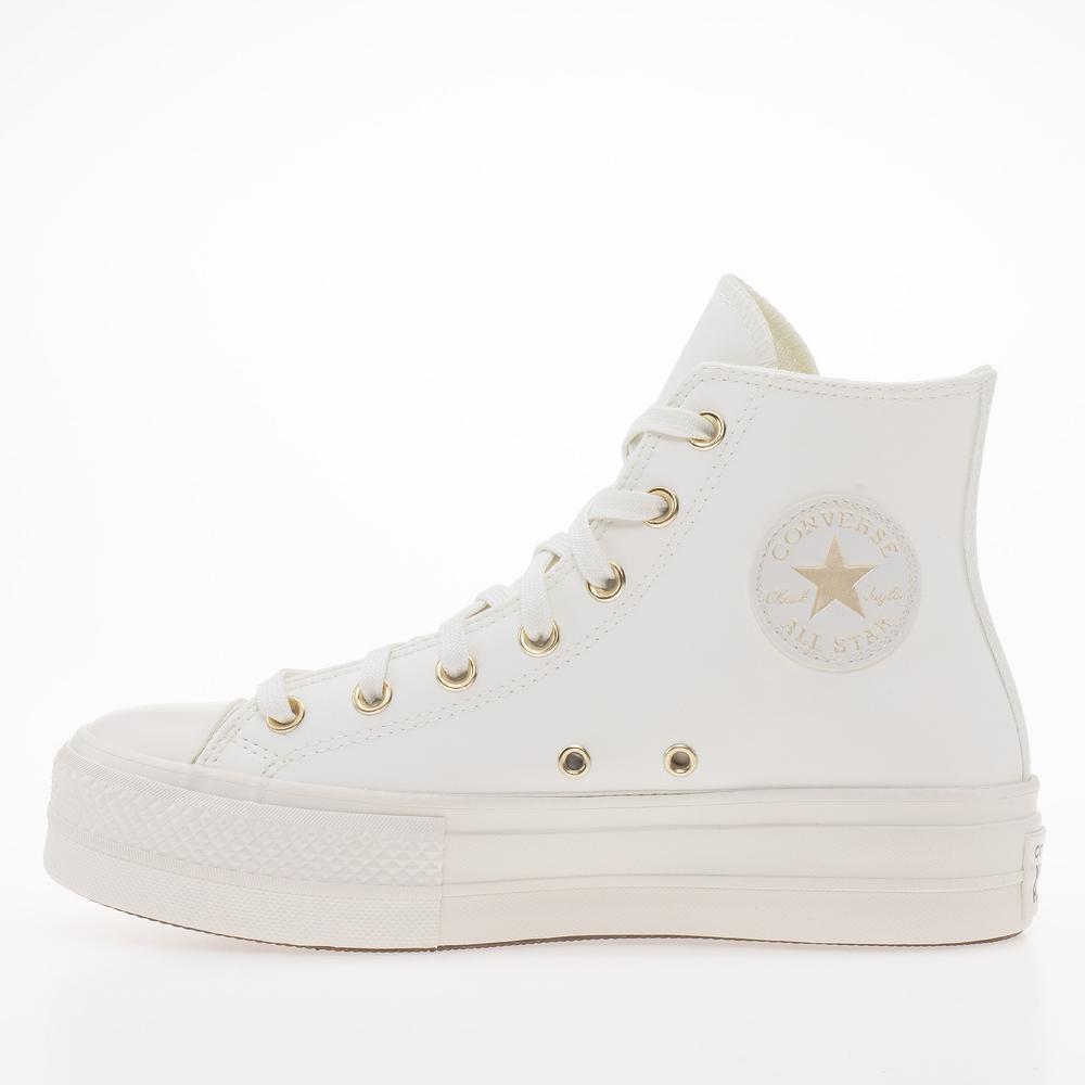 Boty Converse Chuck Taylor All Star Lift Platform A03719C - bílé