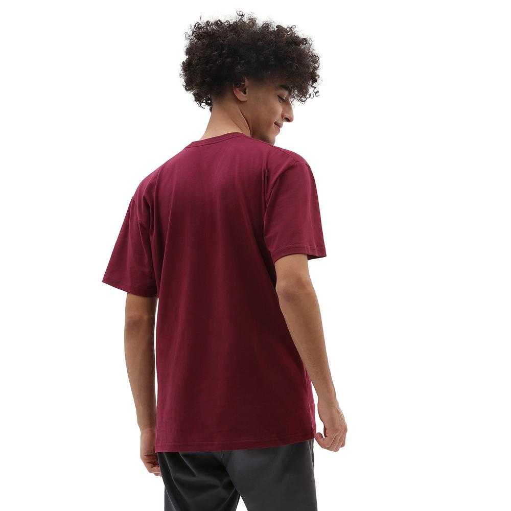 Tričko Vans Classic VN000GGGZ281 - červené