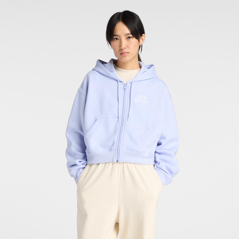 Dámská mikina New Balance WJ61W2EEDYK - modré