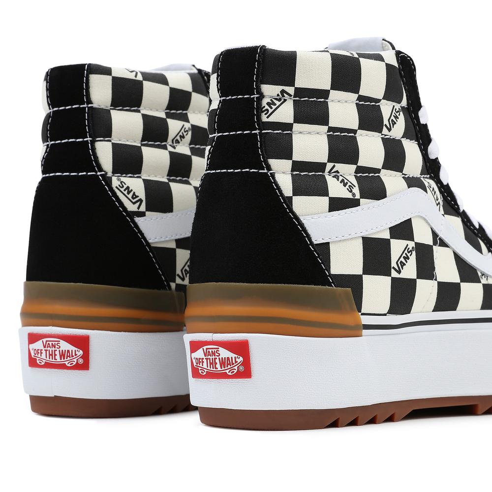 Boty Vans Sk8-Hi Stacked VN0A4BTWVLV1 - černé
