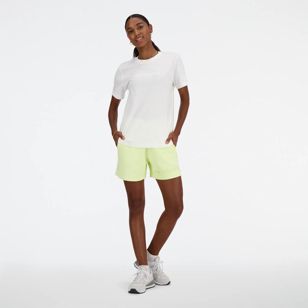 Dámské šortky New Balance WS41508LLT - zelené