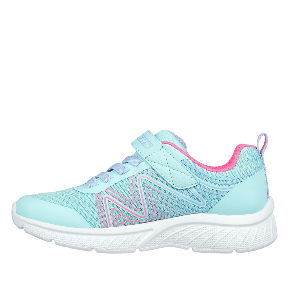 Dětské boty Skechers Microspec Plus Swirl Sweet 303535LAQPK - modré