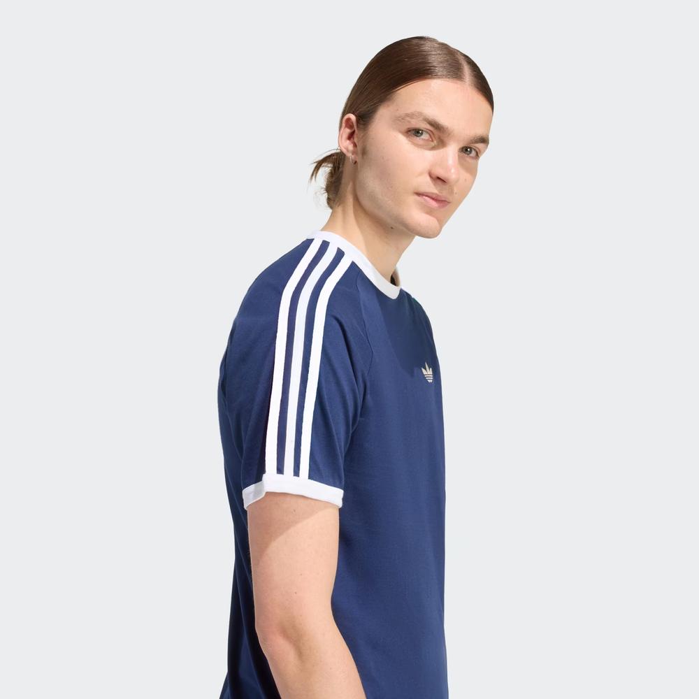 Pánské tričko adidas Originals 3-Stripes KE3536 - tmavě modrě