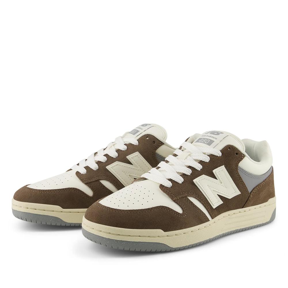 Unisex boty New Balance U480P4QI - hnědé