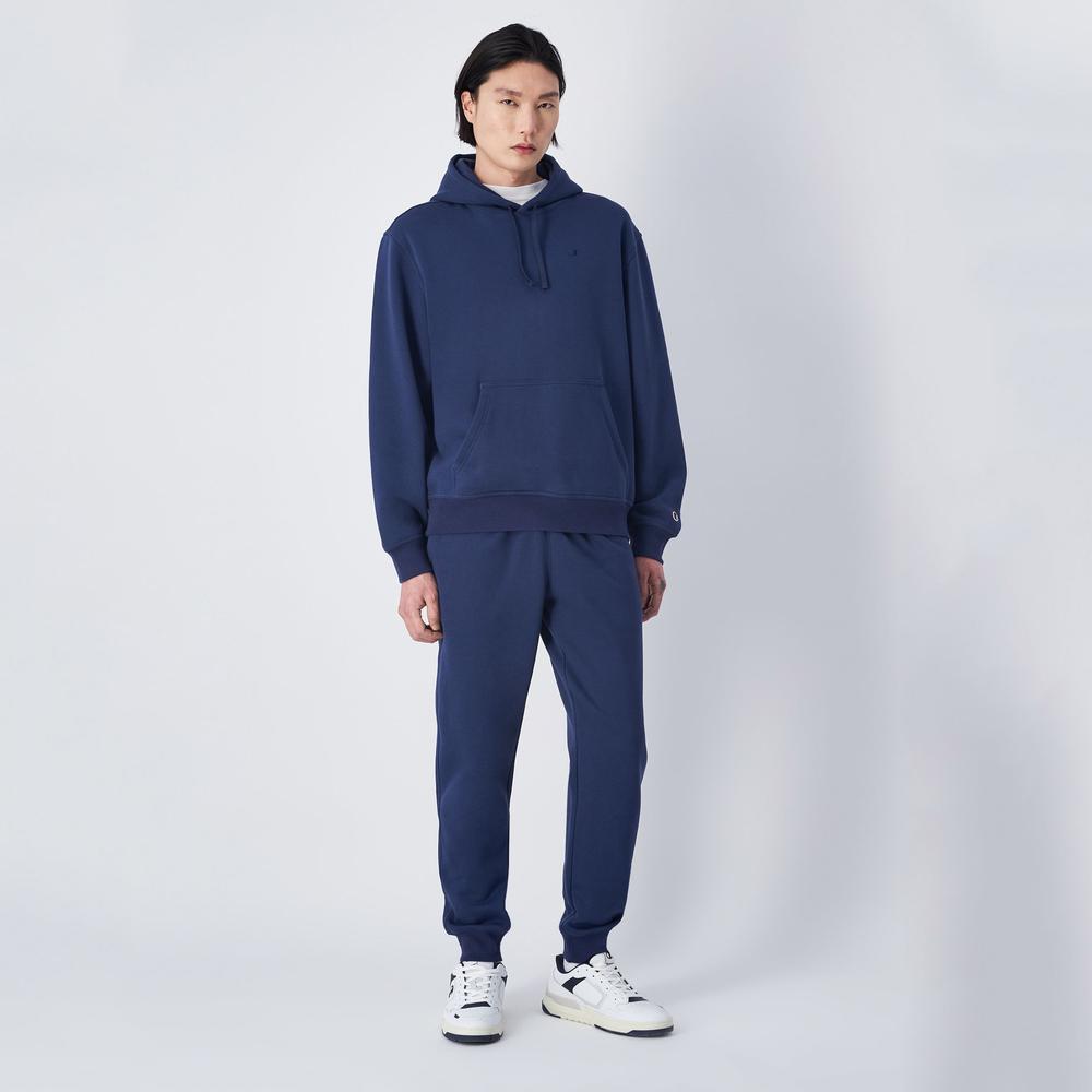 Kalhoty Champion Tonal C Logo Fleece Joggers 220314-BS561 - tmavě modrě