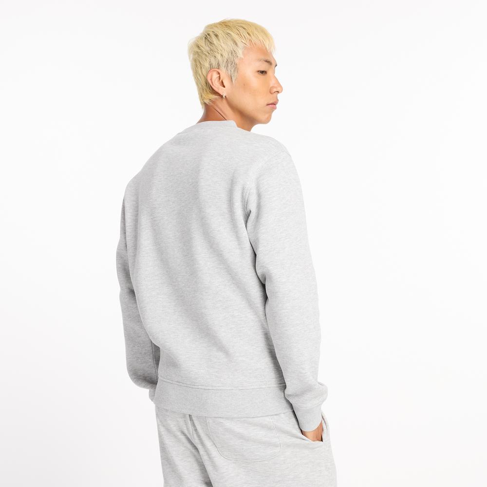 Pánská mikina New Balance MT43905AG - šedivé