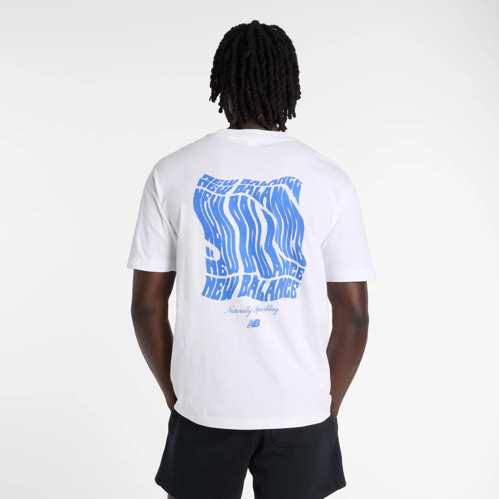 Pánské tričko New Balance MT61B2STWT - bílé