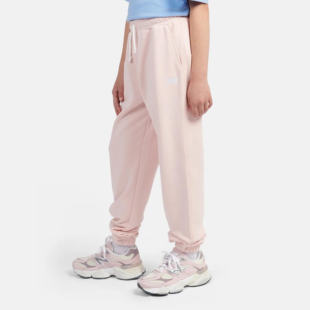 Dětské kalhoty New Balance LAKG0058PIE - růžové