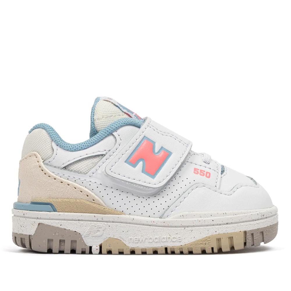 Boty dětské New Balance IHB550EP - bílé