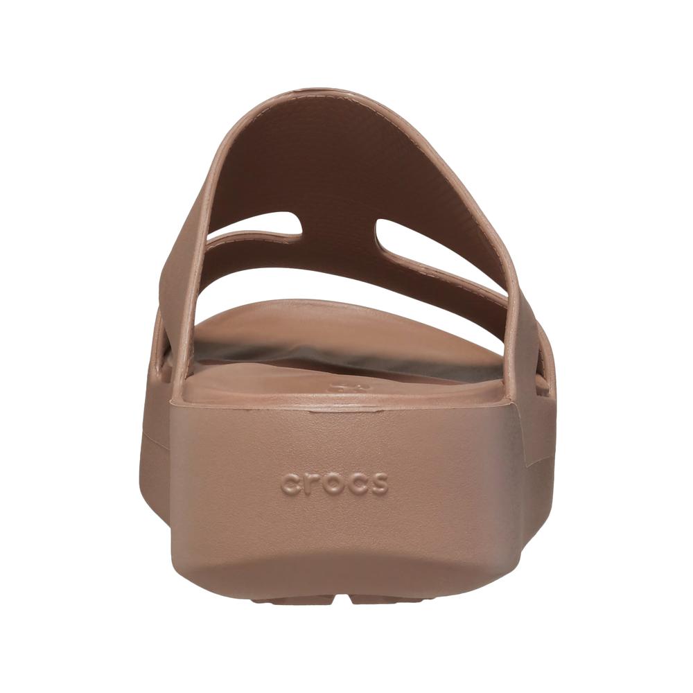 Dámské Žabky Crocs Getaway Platform H-Strap 209409-2Q9 - hnědé