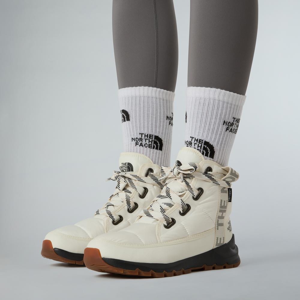 Dámská boty The North Face Thermoball Luxe 0A817WQ4C1 - béžové