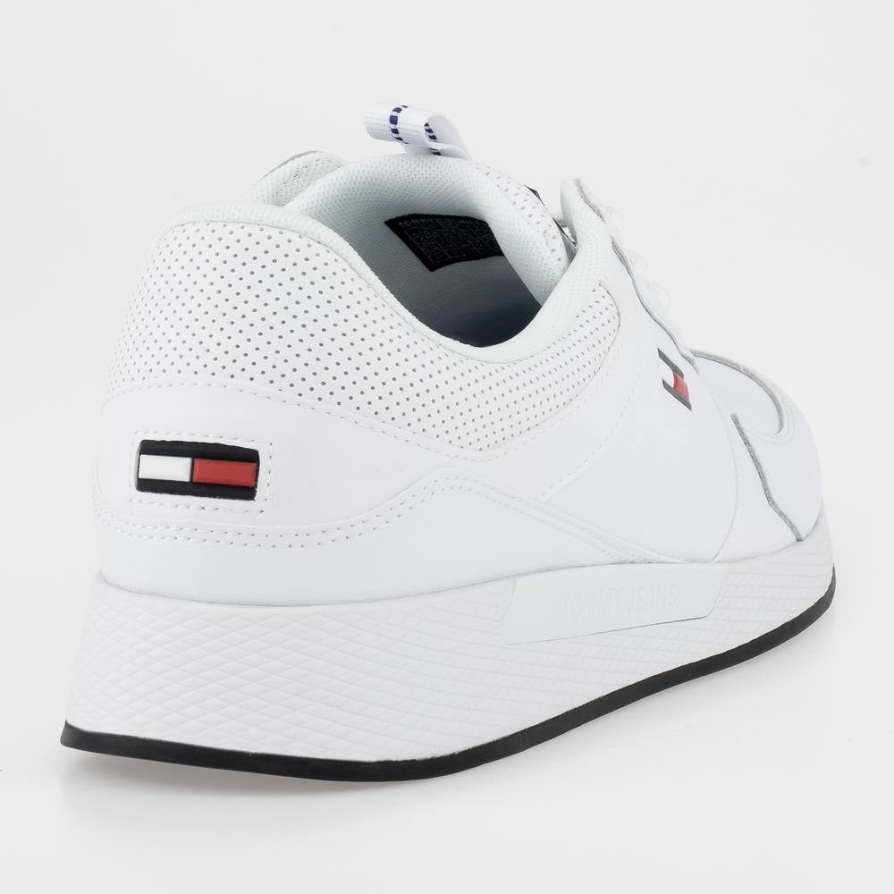 Boty Tommy Jeans Flexi Runner EM0EM01080-YBR - bílé
