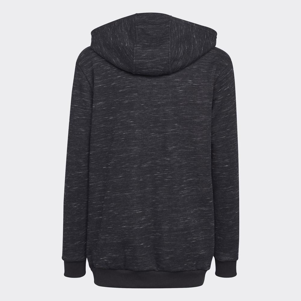 Mikina adidas Future Icons Badge Of Sport Hooded Sweatshirt HN8467 - šedivé