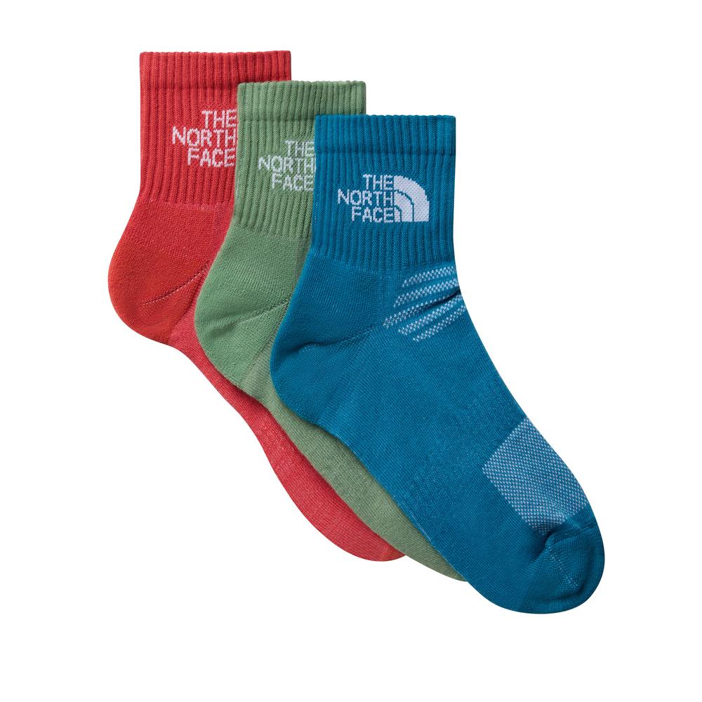 Unisex ponožky The North Face Multi Sport Cush Quarter 0A882GFTI1 - různobarevné