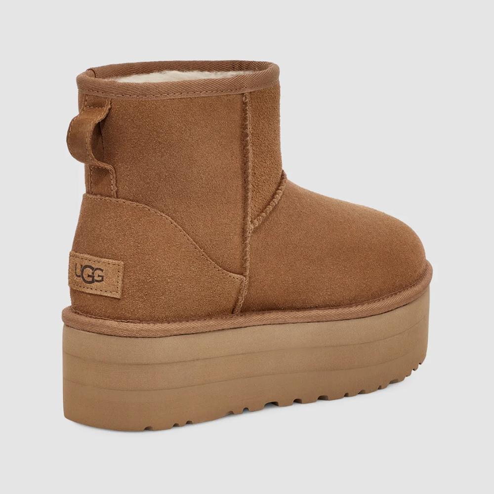 Boty dámské UGG Classic Mini Platform 1134991-CHE - hnědé