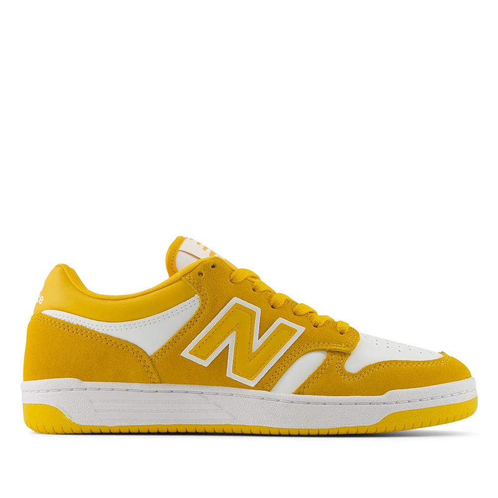 Boty New Balance BB480LWA - žluté