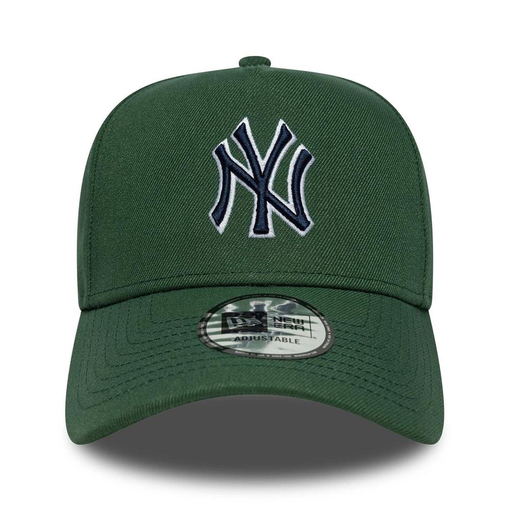 Čepice pánské New Era New York Yankees MLB Outline Script 9-FORTY E-Frame 60771813 - zelené