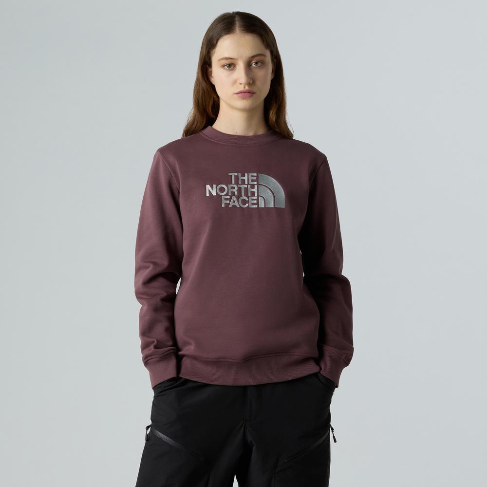 Dámské mikina The North Face Drew Peak 0A89EFFAI1 - hnědé