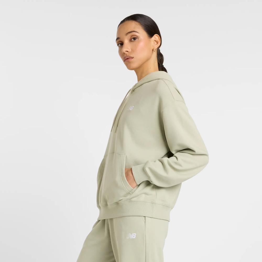 Mikina New Balance WT41507OVN - zelené