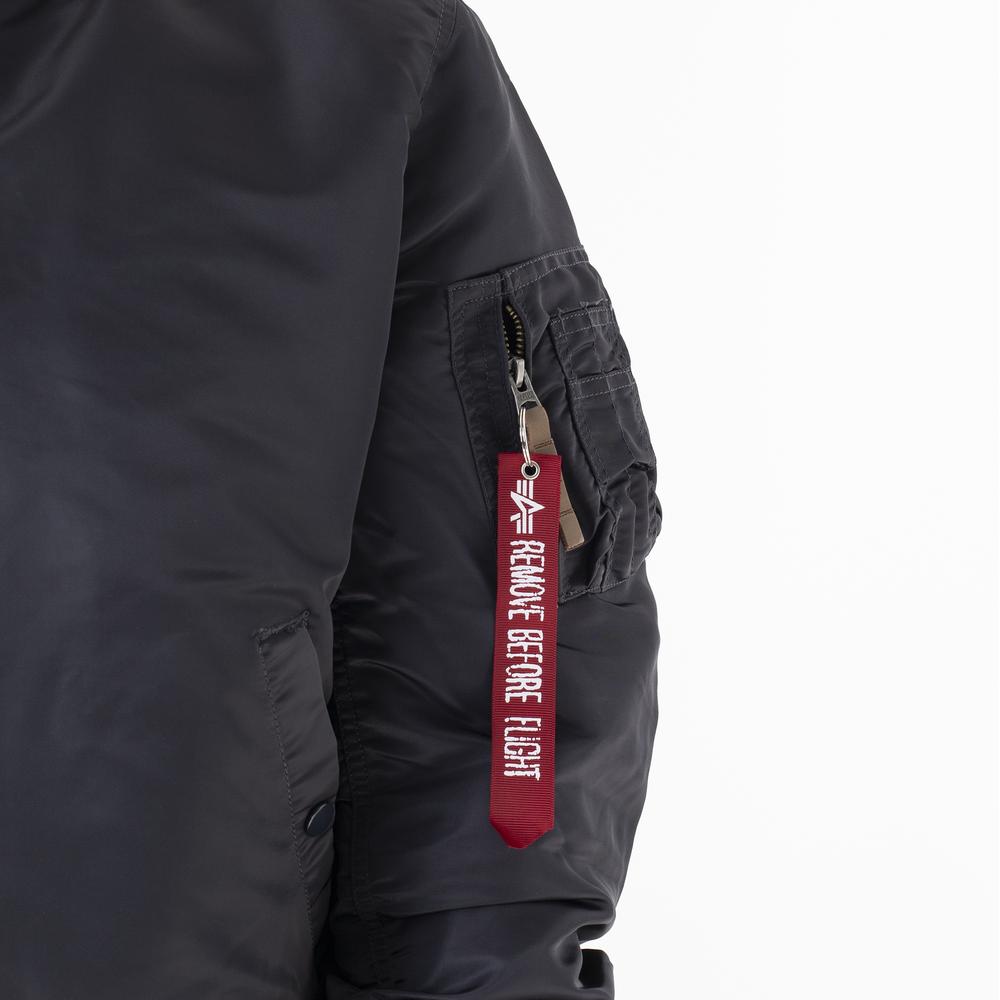 Bunda Alpha industries MA-1 VF 59 Long 168100466 - šedivé