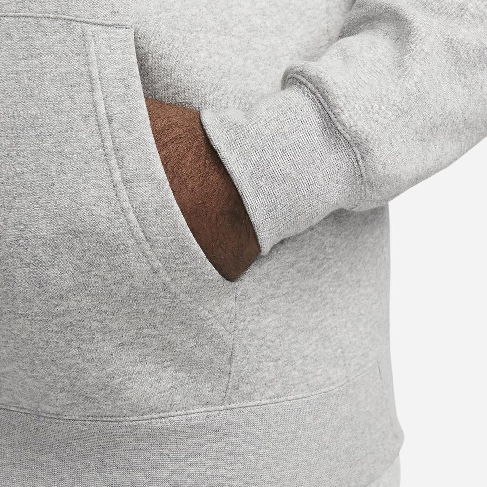Mikina Nike Nsw Club Hoodie Fz BV2645-063 - šedivé