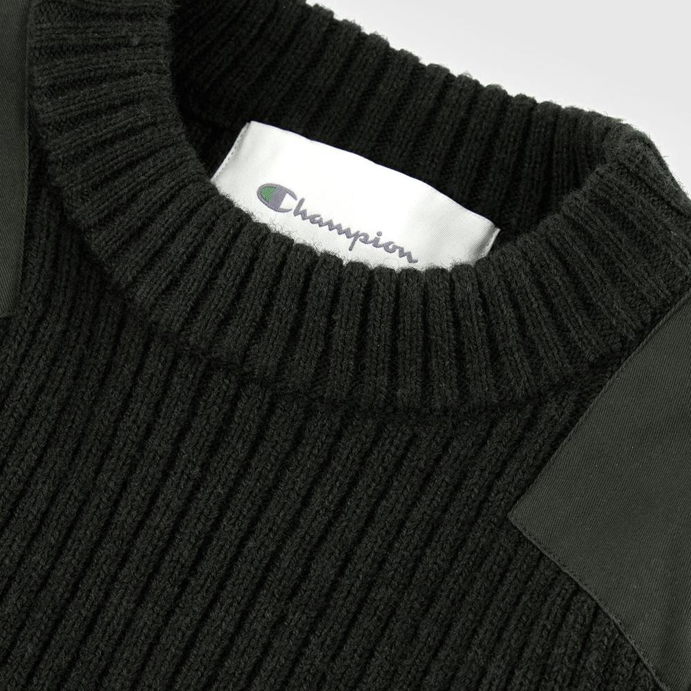 Mikina Champion Crewneck Sweater 117495-GS508 - zelené