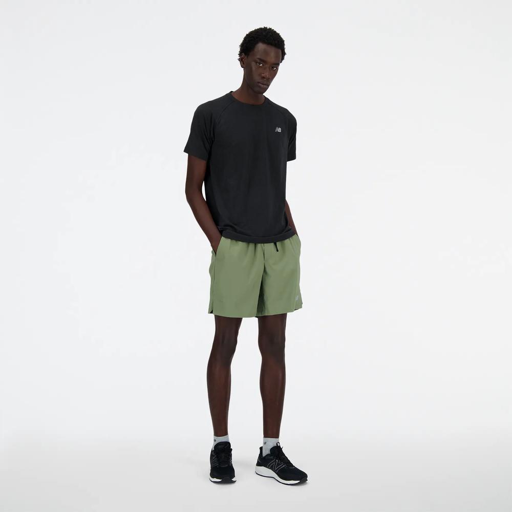 Pánské tričko New Balance MT41080BK - černé