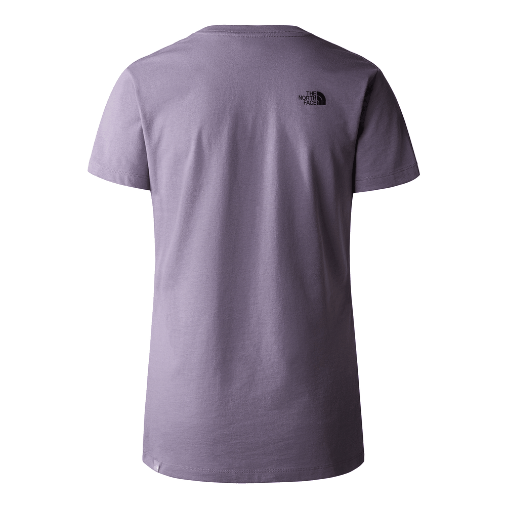Tričko The North Face Easy 0A4T1QN141 - fialové