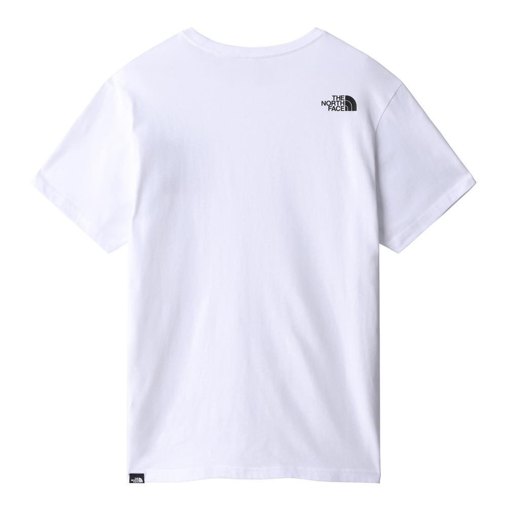 Tričko The North Face Fine 00CEQ5LA91 - bílé
