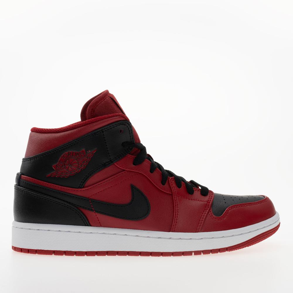 Pánské boty Air Jordan 1 MID 554724-660 - červené