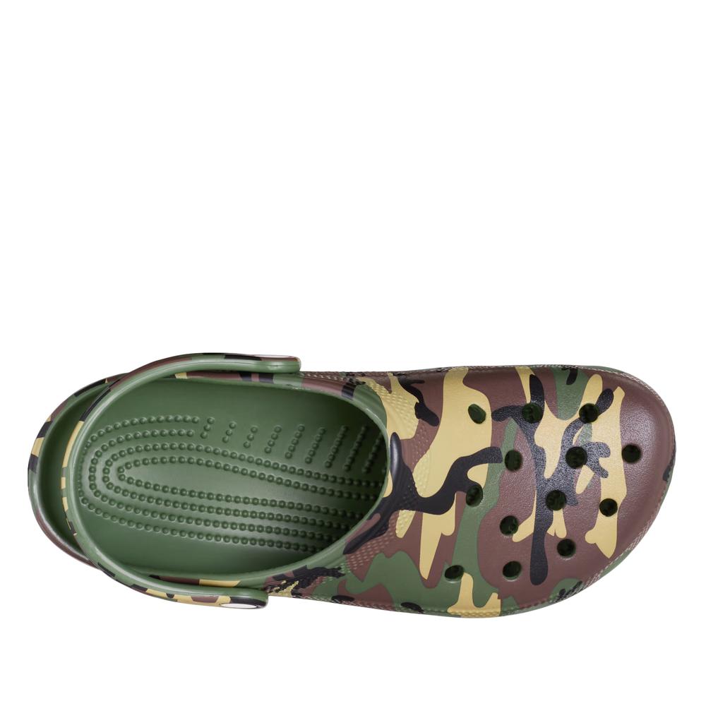 Unisex Žabky Crocs Classic Camouflage Clog 211936-3TC - různobarevné